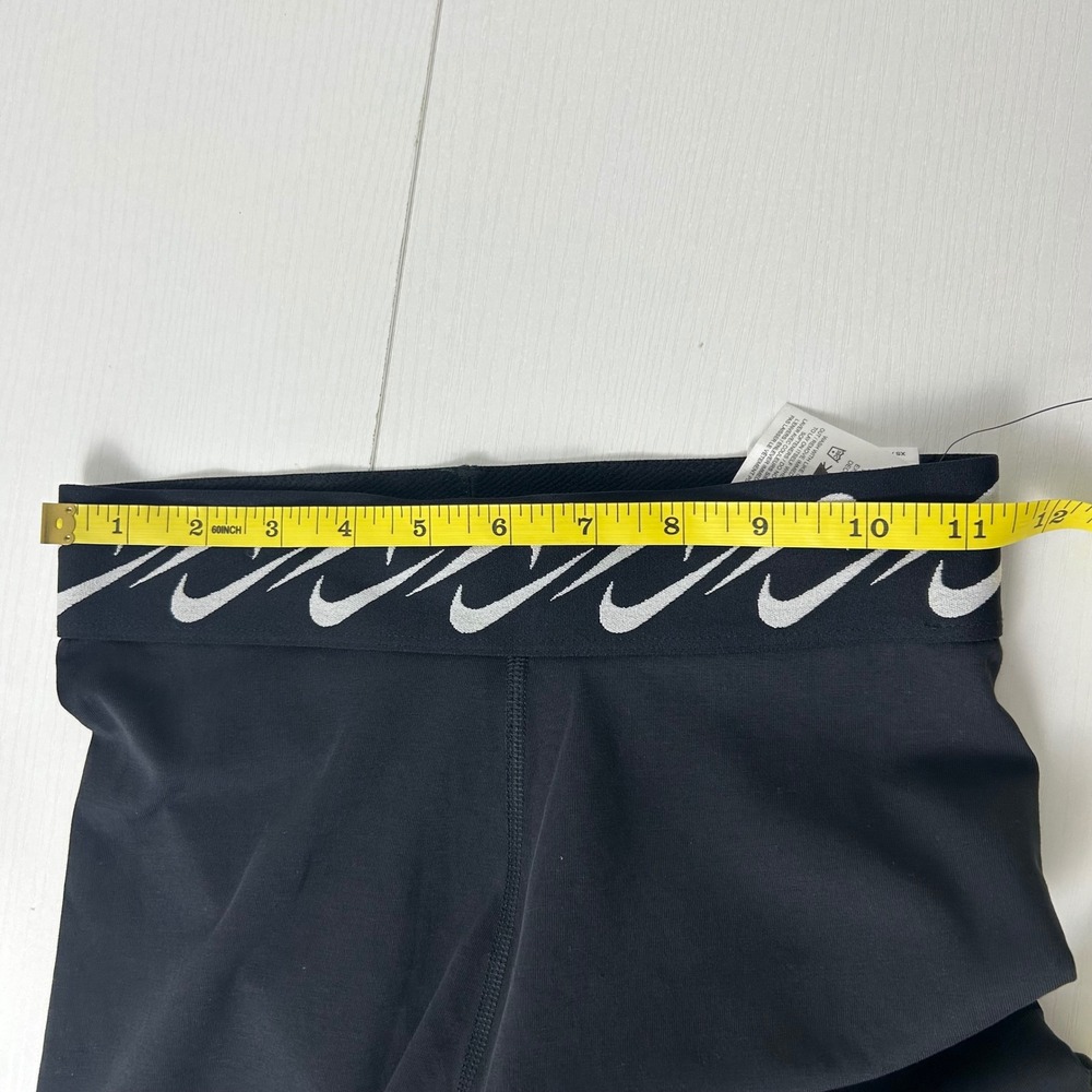 Nike Womens Sportswear High Rise 7/8 Tight Fit Leggings Black FN6545-010 XS - Picture 7 of 10